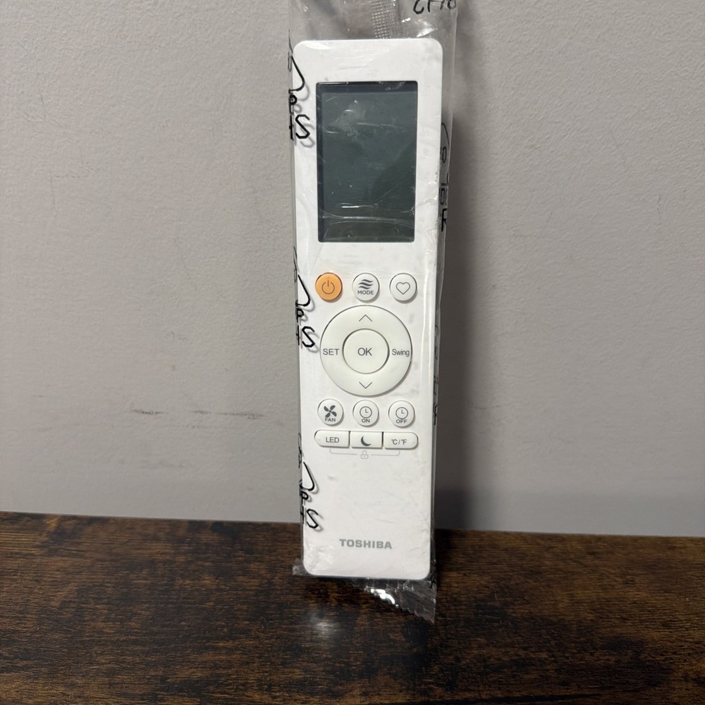 NEW Toshiba OEM Original AC Remote Control, Model RG10F2(B2)/BGEFU1, White